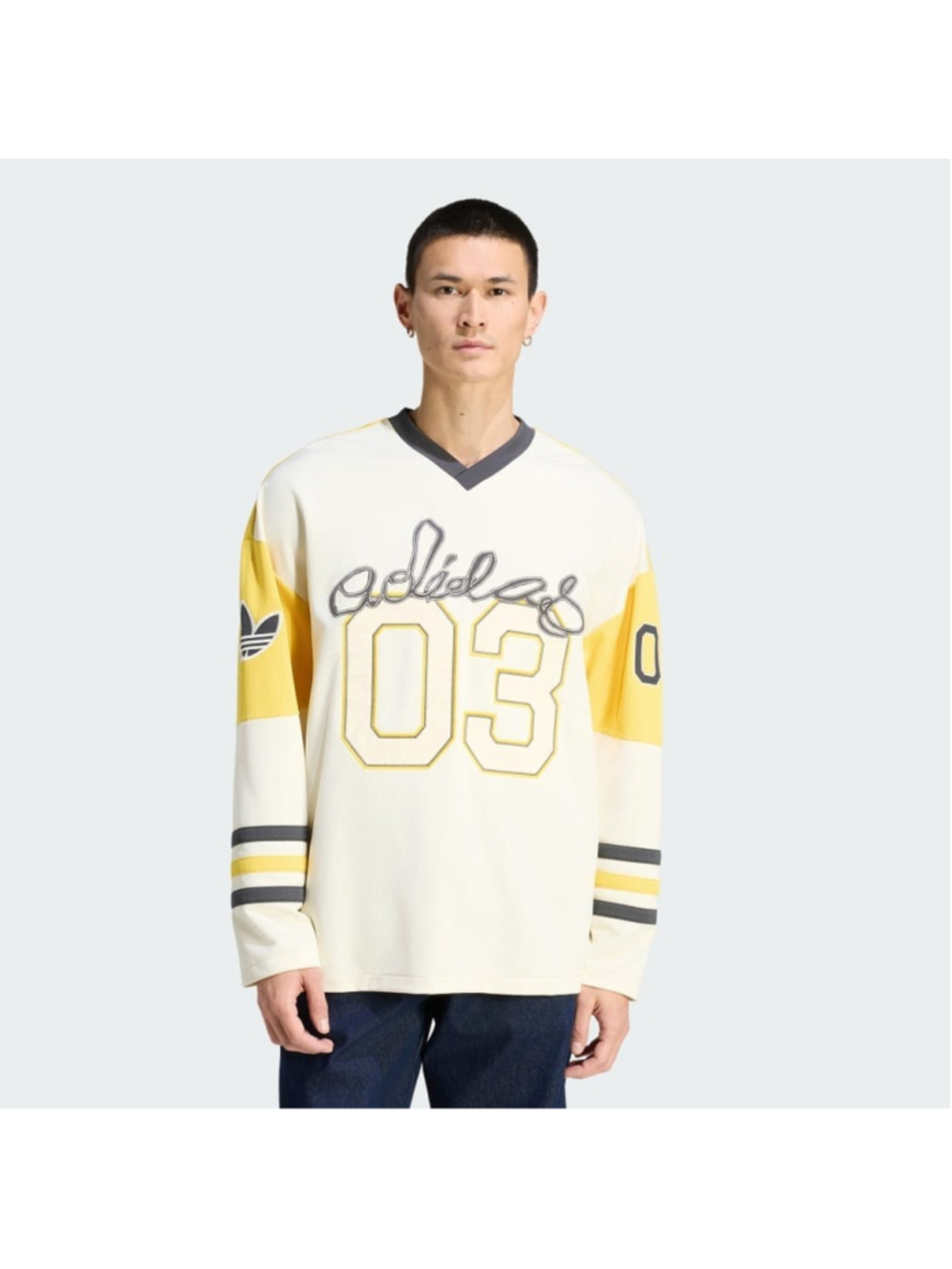Adidas Originals Hockey Jersey Long Sleeve Brand New With Tags Size 3XL
